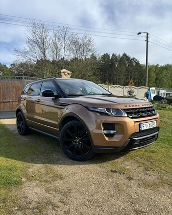 Land Rover Range Rover Evoque cena 99900 przebieg: 146000, rok produkcji 2014 z Lubsko małe 781